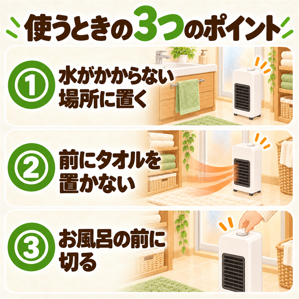 DS-FAN1200を使うときの3つのポイント