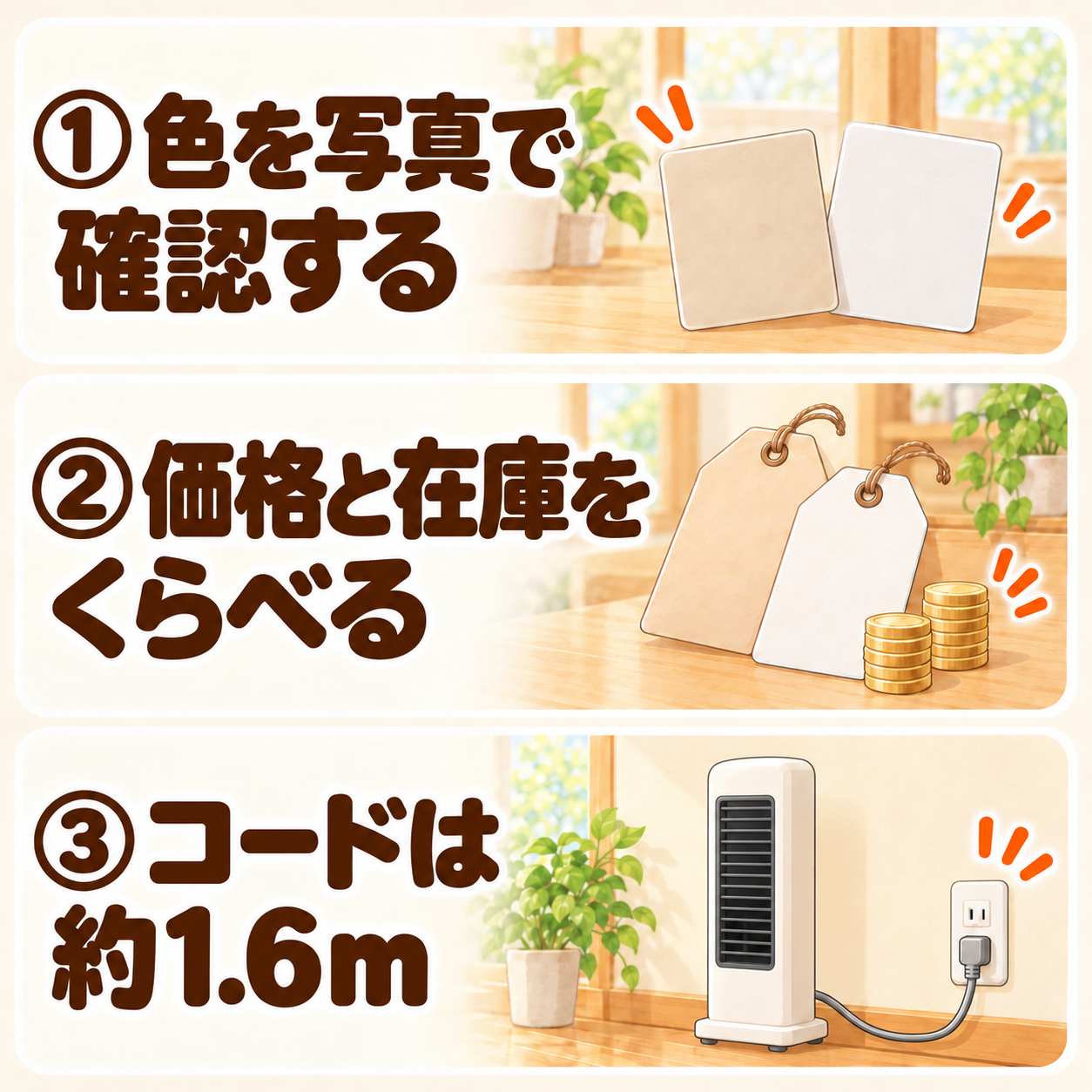 YKDSF-VE122とDSF-VE121を選ぶときに確認したい3つのポイント